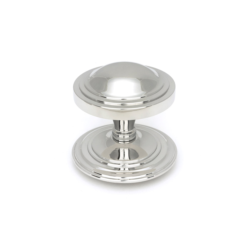 From the Anvil Marine 316 Stainless Steel Art Deco Centre Door Knob - Polished